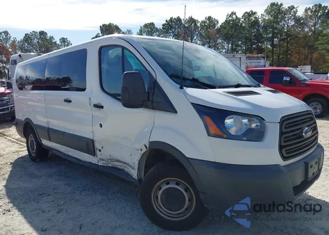 2018 Ford Transit-350 Xl z USA, uszkodzony, nr VIN 1FBZX2ZM0JKB52892